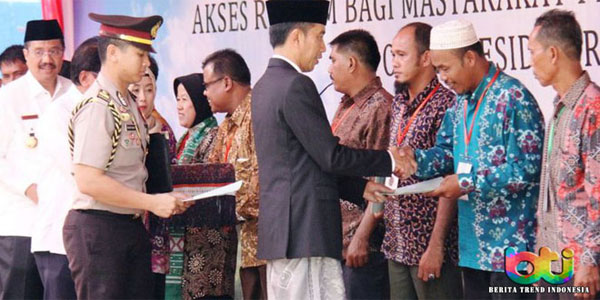 Jokowi Akan Membagikan 5.700 Sertifikat Ke Warga Sukabumi